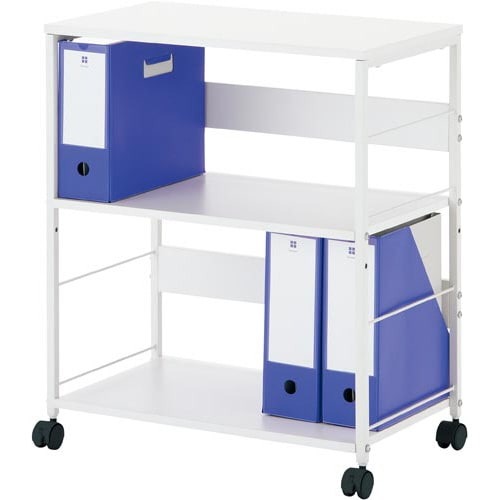 ＣＮデスクサイドワゴンＮ　ホワイト画像