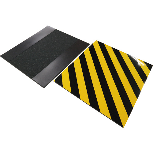 NEWﾄﾗｸｯｼｮﾝ ﾏｸﾞﾈｯﾄﾀｲﾌﾟ 8mm×450mm×500mm 黄/黒 1枚画像