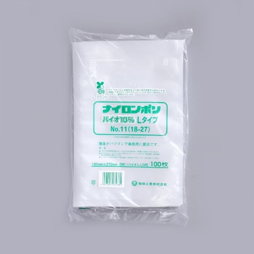 福助工業 真空袋 ナイロンポリ バイオ10％ Lタイプ No.11(18-27)画像