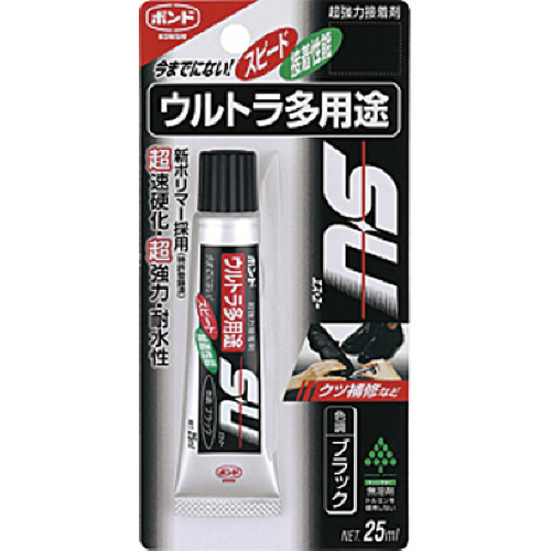 ﾎﾞﾝﾄﾞｳﾙﾄﾗ多用途SU 25ml 黒 1本画像