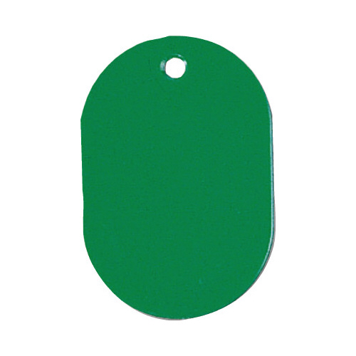 番号札　小　無地　１０個入　緑画像