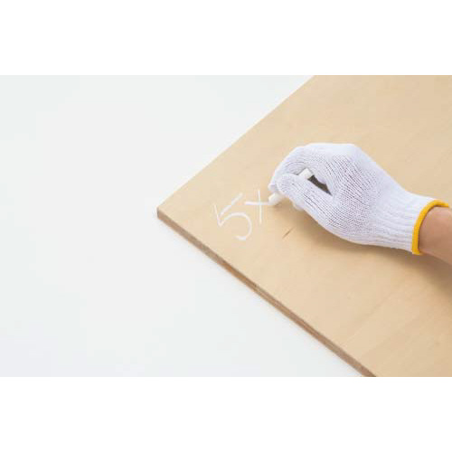 カウネット限定 クレパス巻紙なし 10本入 パッケージの透明な部分から色とりどりのクレパスが見える状態