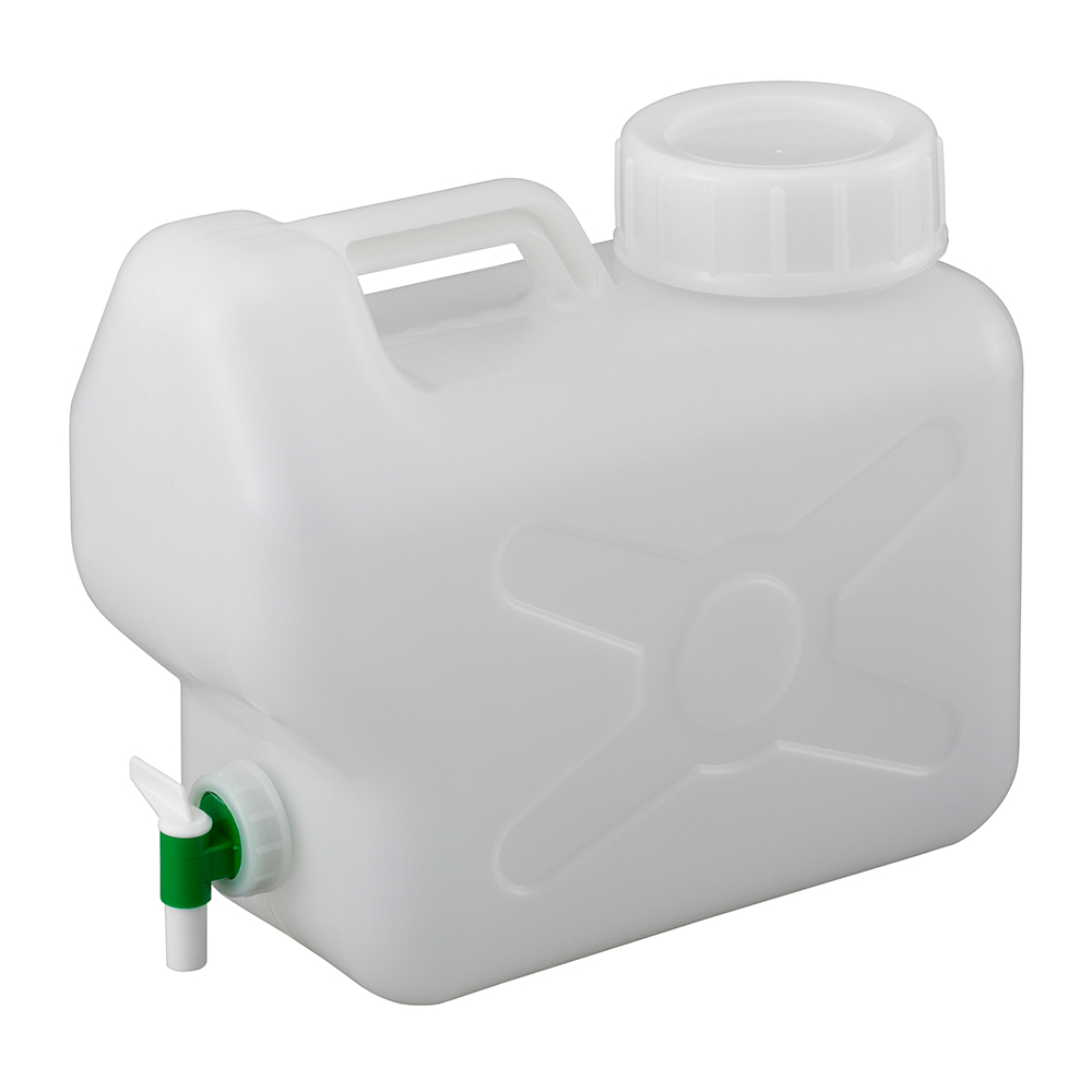 手提げ平角瓶　コック付画像