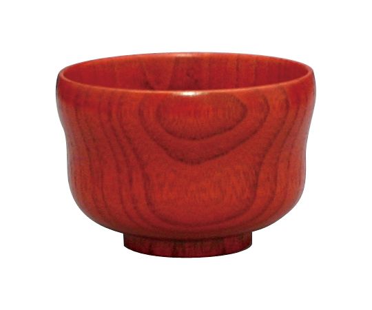 ひさご汁椀　茜