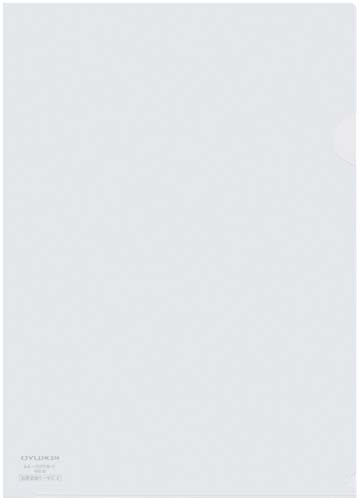 クリヤーホルダー　Ａ４　透明　１０枚入×１０画像