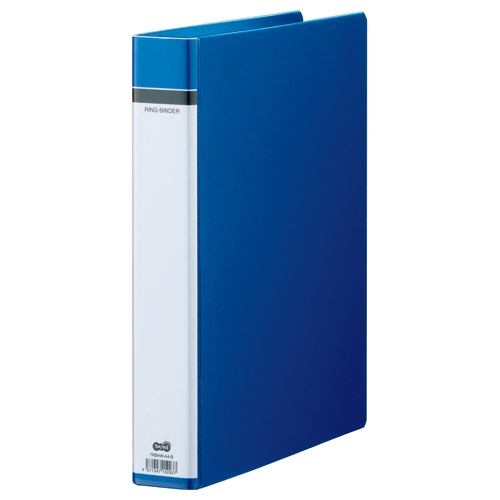 30穴ﾊﾞｲﾝﾀﾞｰ(貼り表紙) A4ﾀﾃ 130枚収容 背幅51mm 青 1ｾｯﾄ(10冊)画像