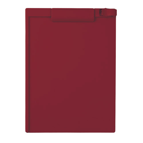 ｸﾘｯﾌﾟﾎﾞｰﾄﾞ A4ﾀﾃ ﾚｯﾄﾞ 1ｾｯﾄ(10枚)画像