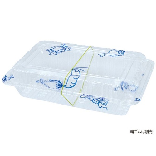 デンカポリマー フードパック OP-031大深新 鮮魚柄画像