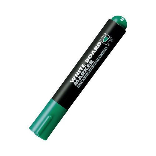 ホワイトボード用マーカー　中字　緑画像