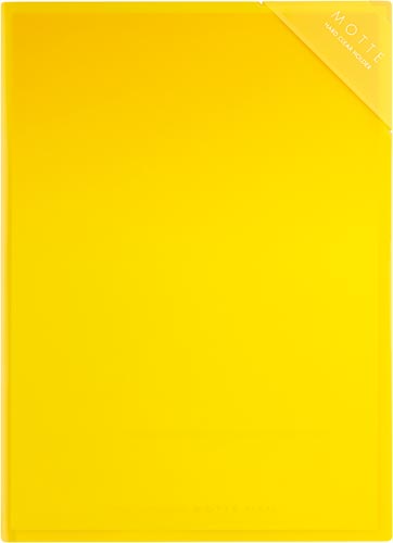 ハードクリヤーホルダーモッテＡ３　黄×５