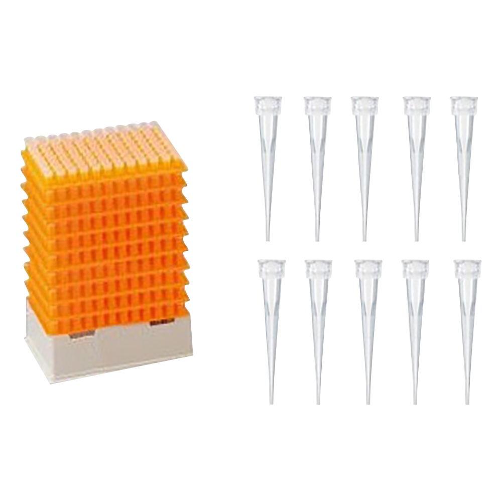 フレンドチップ　0.1～10μL　96本／トレイ×10トレイ画像