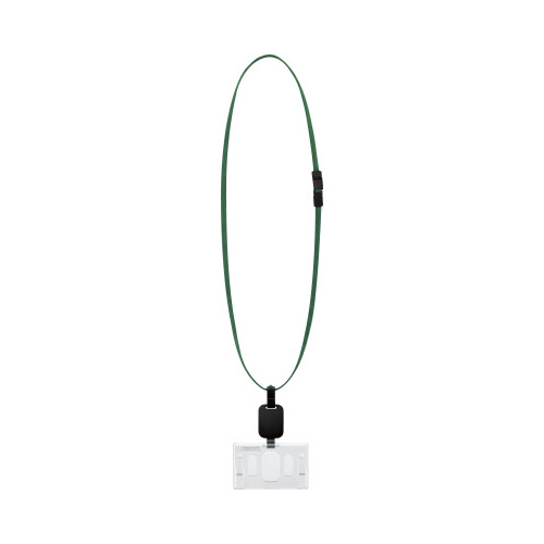 リール式ハード吊り下げ名札＜アイドプラス＞　緑画像