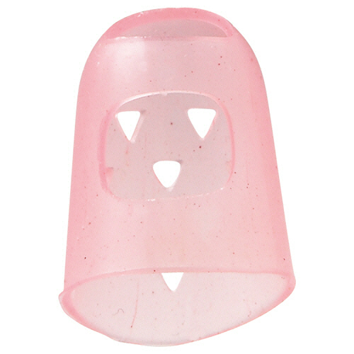 ｼﾘｺﾝｷｬｯﾌﾟ指ｻｯｸ M ﾋﾟﾝｸ 1ｾｯﾄ(40個:4個×10ﾊﾟｯｸ)画像