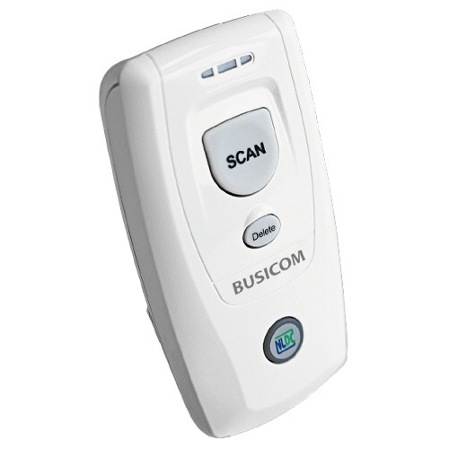 Bluetooth　2次元バーコードリーダー　抗菌仕様　クリーンホワイト　1台画像