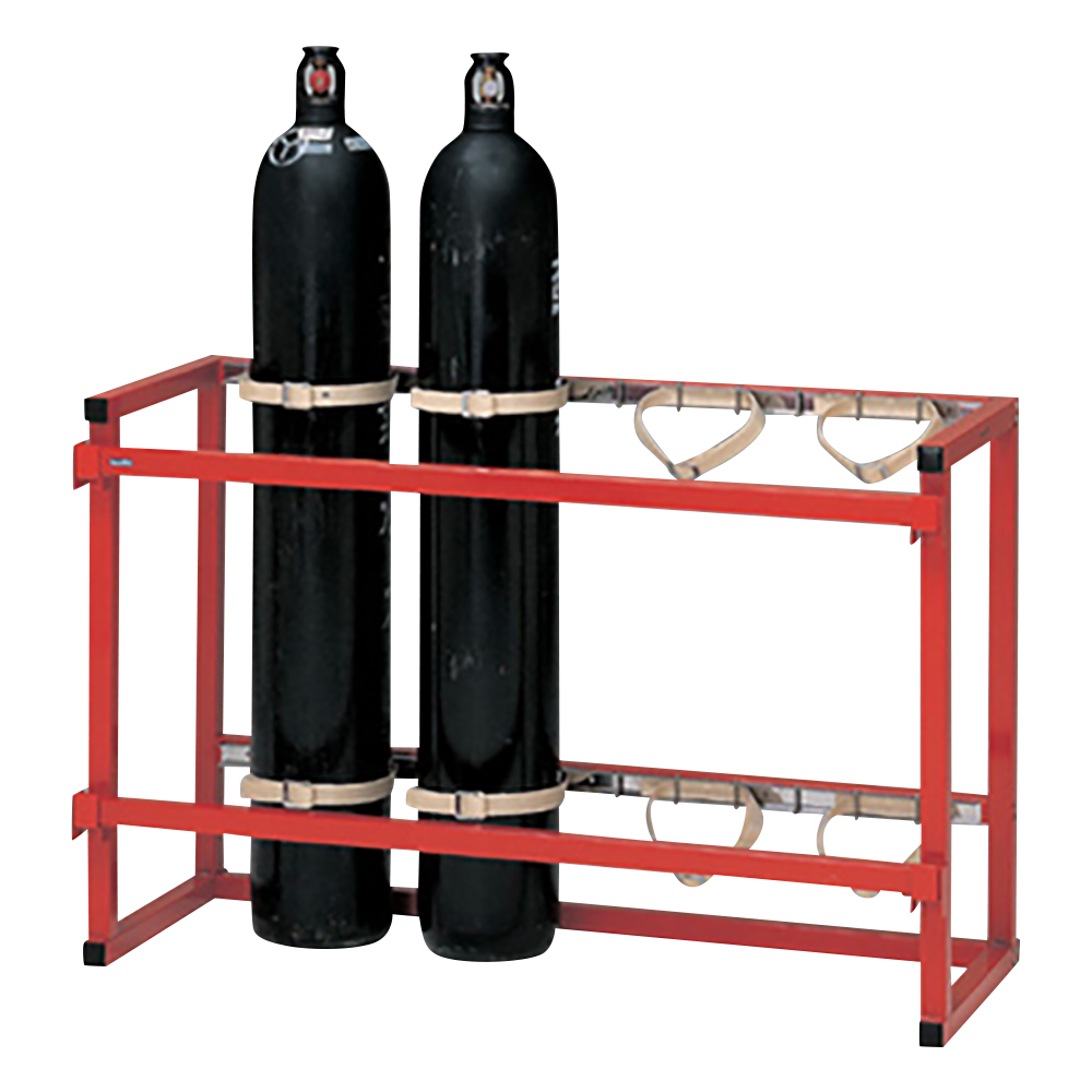 ボンベ固定スタンド　スチール画像