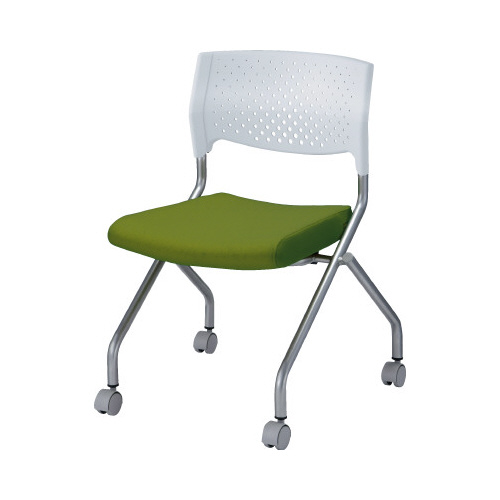 ＤＤネスティング３ＳＬＤグリーン　ファブ　２脚