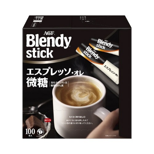 ブレンディスティックエスプレッソ　微糖１００本画像