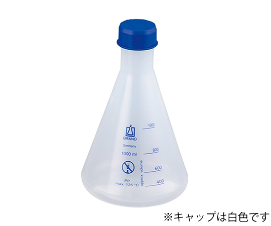 PP三角フラスコ（青目盛）1000mL画像
