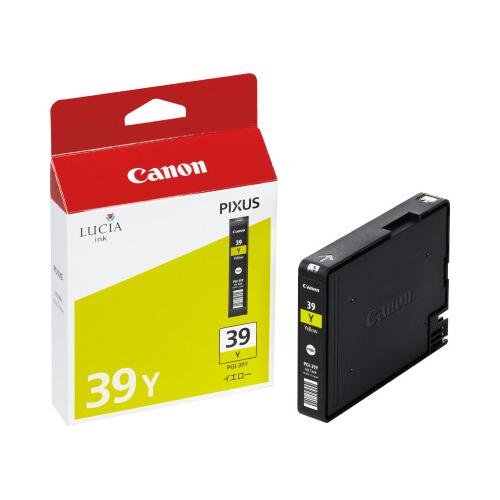 純正インク　ＰＧＩ－３９Ｙ　イエロー画像