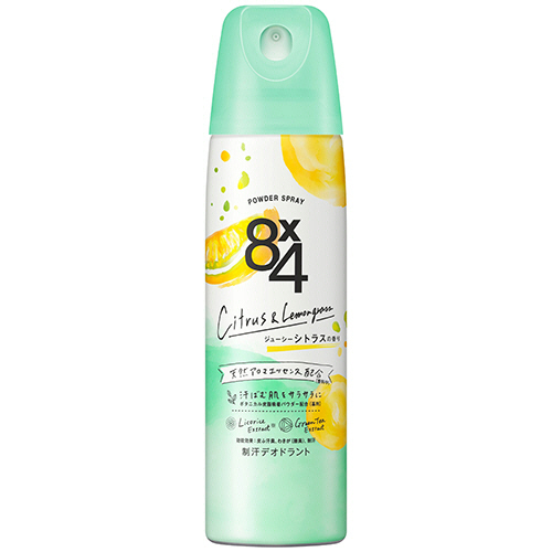 8×4(ｴｲﾄﾌｫｰ) ﾊﾟｳﾀﾞｰｽﾌﾟﾚｰ ｼﾞｭｰｼｰｼﾄﾗｽ 150g 1ｾｯﾄ(3本)画像