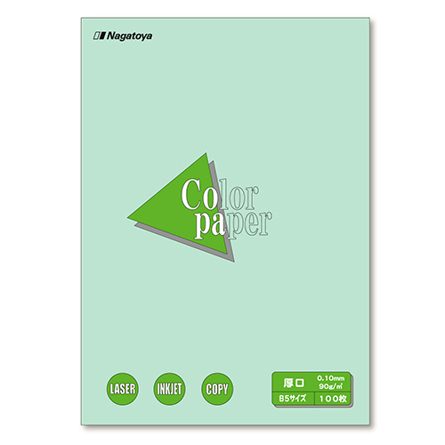 Color Paper B5 厚口 浅黄 1冊(100枚)画像