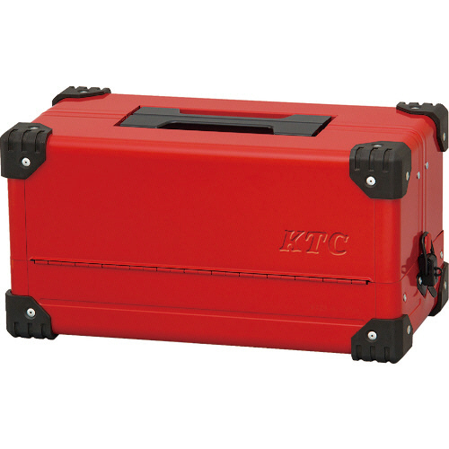 両開きﾒﾀﾙｹｰｽ ﾚｯﾄﾞ 幅440×奥行233×230mm 1箱(1個)