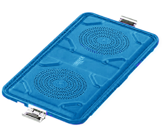 滅菌コンテナ L用蓋 ブルー画像