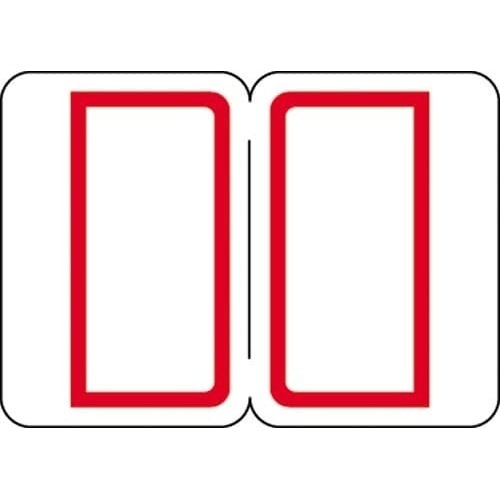 タックインデックス　赤　小　８８０片入画像