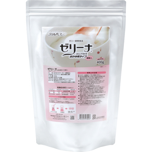 ｾﾞﾘｰﾅ おかゆ用ﾀｲﾌﾟ 400g 1ﾊﾟｯｸ