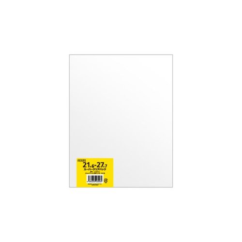 テープ無 OPP袋 OPP袋 216mm×277mm 角形3封筒(100枚) ヘッズ画像