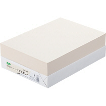 αｴｺｶﾗｰﾍﾟｰﾊﾟｰII A4 ｱｲﾎﾞﾘｰ 1ｾｯﾄ(2500枚:500枚x5冊)画像