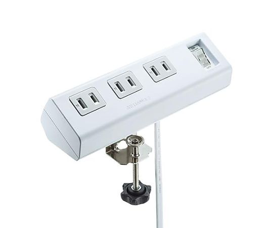 AC125V/15A ﾀｯﾌﾟ(6口/一括ｽｲｯﾁ付/ｸﾗﾝﾌﾟ式)画像
