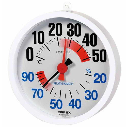 防雨型温･湿度計 1ｾｯﾄ(24個)画像