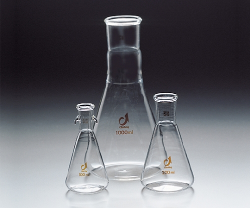 TS三角フラスコ 100mL・15/25 　<透明摺合>画像