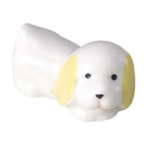 箸置き 陶器箸置 犬 イエロー画像