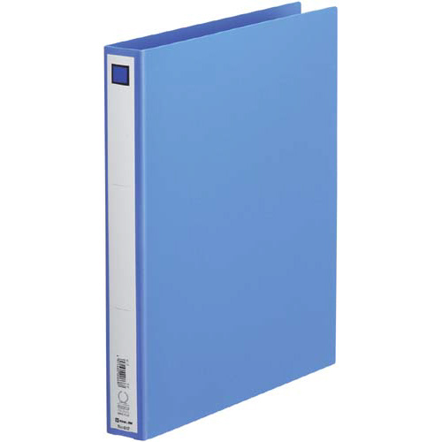 リングファイル　エコノミーＡ４Ｓ　青×１０画像