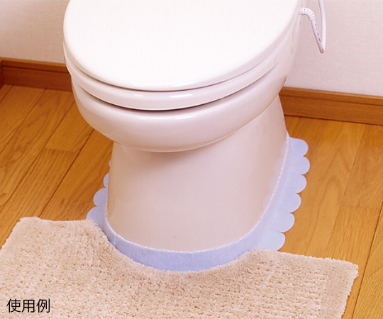 便器すきまテープ ブルー 1個（2枚入） 青色のテープが並んだパッケージが正面から見える状態