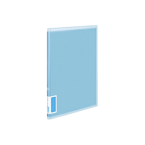 クリヤーブック＜コロレー＞固定式Ａ４ポケット　青画像