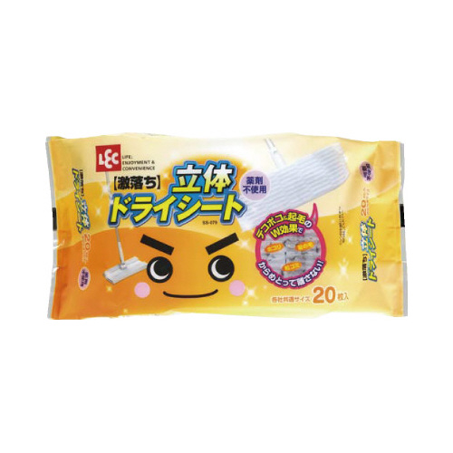 激落ち　立体ドライシート　２０枚入画像