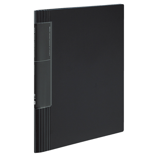 ｸﾘﾔｰﾌﾞｯｸ(ﾉﾋﾞｰﾀ)ｳｪｰﾌﾞｶｯﾄﾎﾟｹｯﾄ固定式A4ﾀﾃ40ﾎﾟｹｯﾄ背幅9-50mm黒 1ｾｯﾄ(10冊)画像