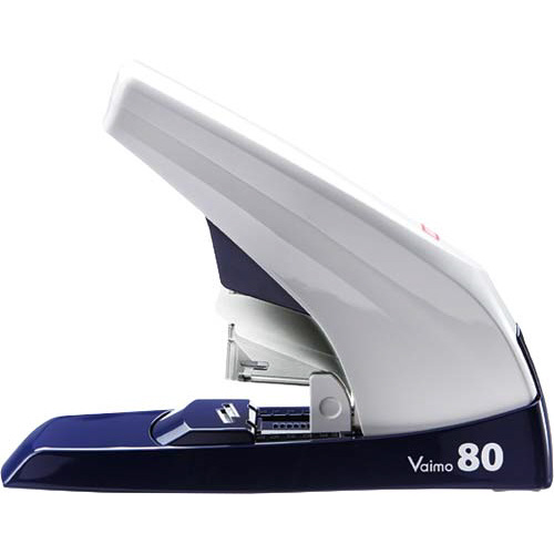 中型フラットホッチキスバイモ８０　ホワイト　１０個