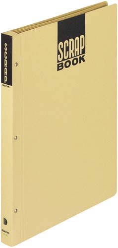 スクラップブックＤ　綴込式　Ａ４縦台紙２８枚１０冊画像