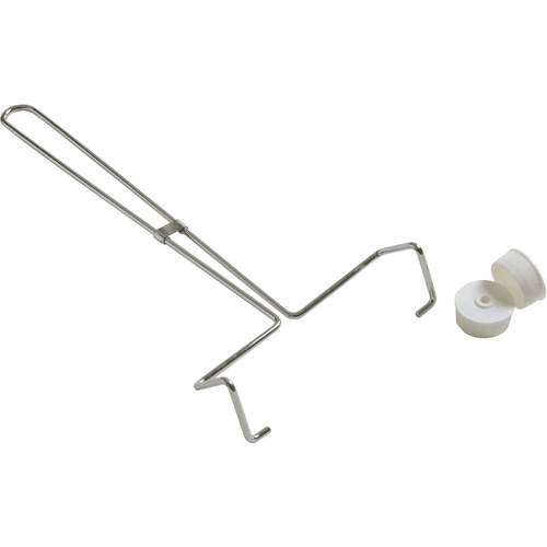 衣類用 ﾐﾄﾞﾘ粘着ﾛｰﾗｰ ｽﾃﾝﾚｽﾊﾝﾄﾞﾙのみ 160mm幅用 1箱(10本)画像