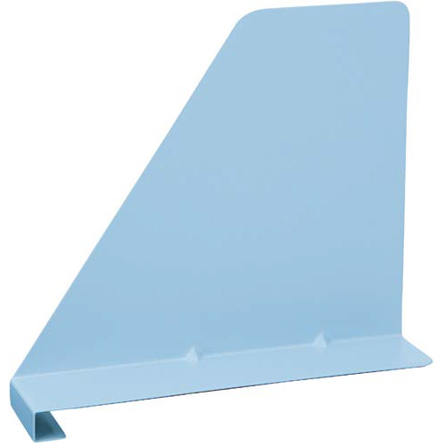 ブックエンド（棚板１５ｍｍ厚用）スカイブルー５枚入画像