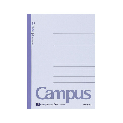 キャンパスノート　Ａ４極太横罫１０ｍｍ　３０枚画像