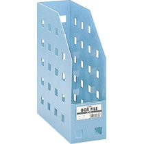 ﾎﾞｯｸｽﾌｧｲﾙ A4ﾀﾃ 背幅102mm ﾌﾞﾙｰ 1個画像