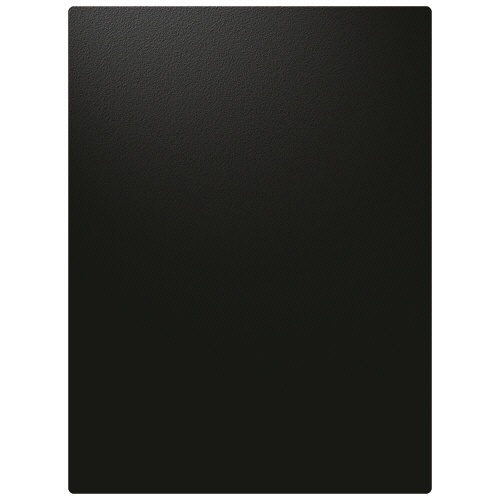 Kiwami ライティングマット下敷 A4+ ブラック 1枚 ざらざらとした質感の表面が広がる黒いマット