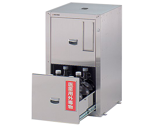 セフティキャビネット ガロン瓶用 スタンダード 455×600×800mm画像