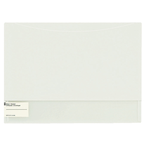 ｸﾘﾔｰﾎﾙﾀﾞｰ(2ﾎﾟｹｯﾄ ｴﾝﾍﾞﾛｰﾌﾟ) A4 透明 1ｾｯﾄ(5枚)画像