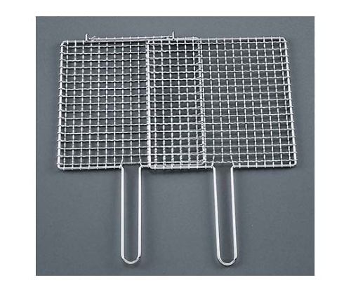 EBM シングルハンドル 合わせ焼アミ クロームメッキ30cm画像